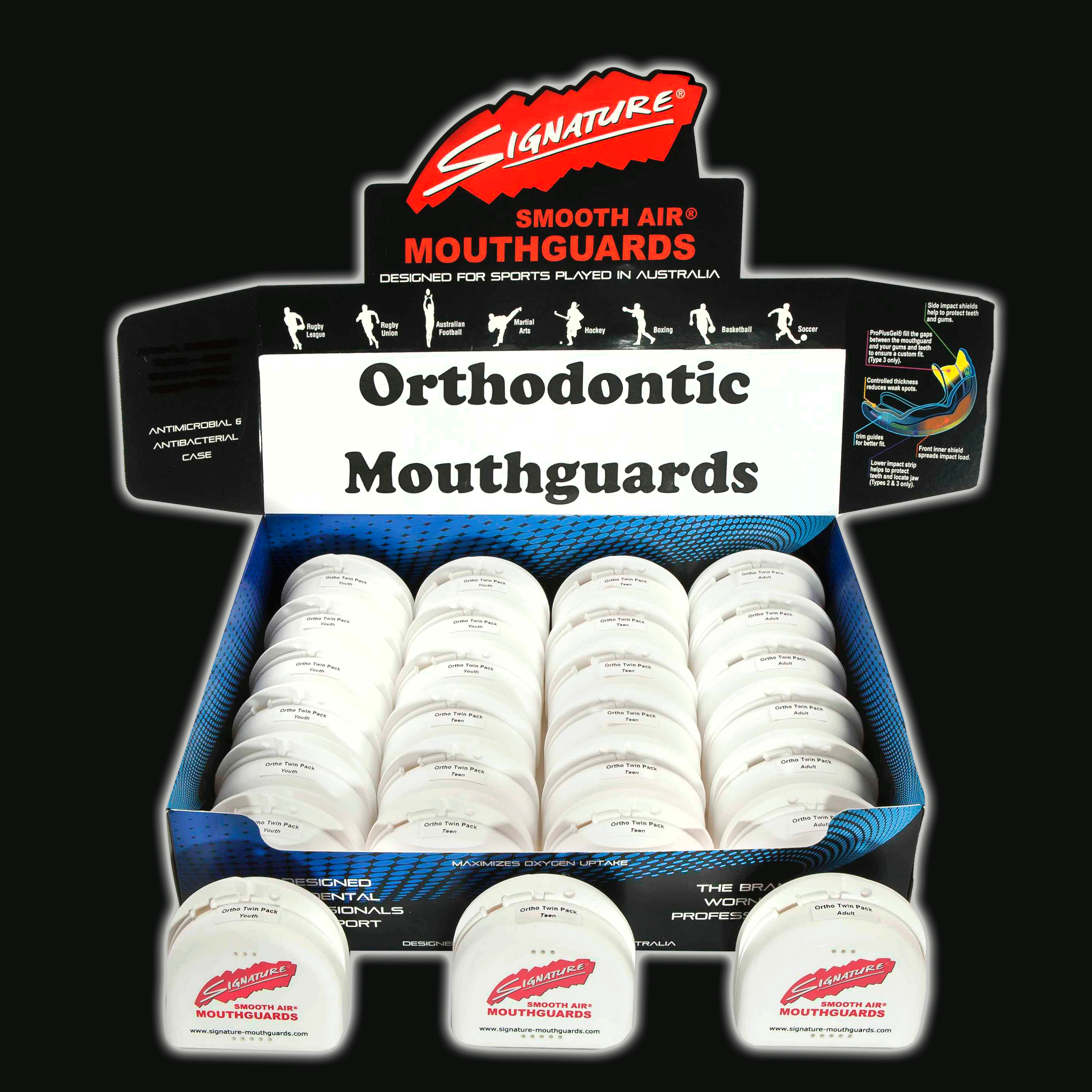 Orthodontic Pack Black Background